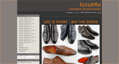 Desktop Screenshot of luxus4u.com